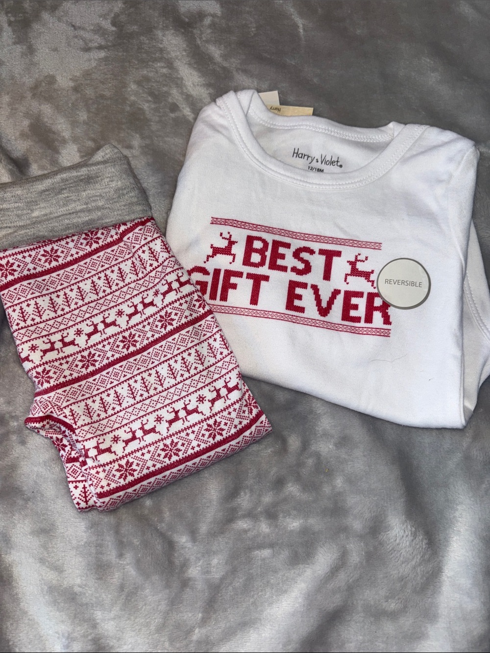 Reverse White & Red 'Best Gift Ever' Kids Set